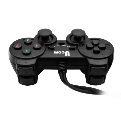 Double Manettes de Jeux DUALSHOC USB pour PC UC-JS704S2 Ucom