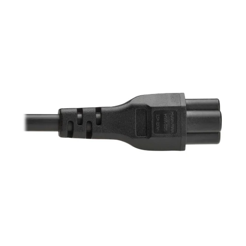Câble UPS Onduleur Trèfle 3x0.75mm2 IEC C14 (bouilloire) vers C5 (feuille de trèfle) 1.5M