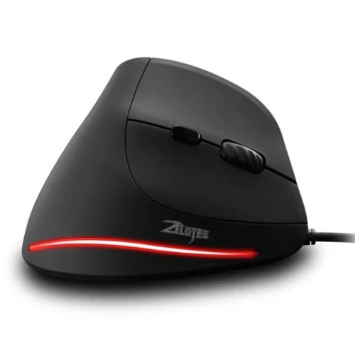 Souris Vertical USB 6 Boutons jusqu'à 3200 Dpi Gaming T-20 ZELOTES