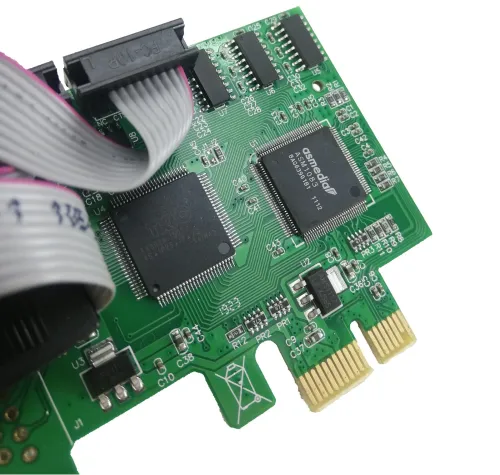 Carte PCI Express vers 2 x séries RS232