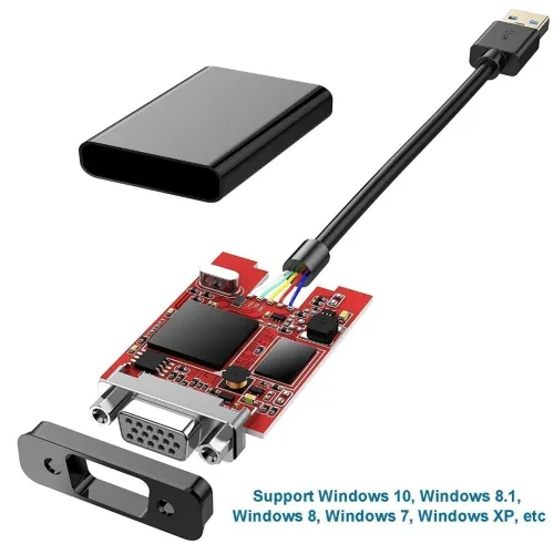 Adaptateur Vidéo Multi-Écrans USB 3.0 Male vers VGA Femelle