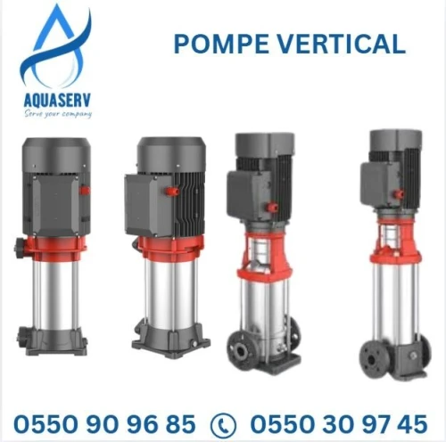 POMPE A EAU CENTRIFUGE MULTICELLULAIRE VERTICALE