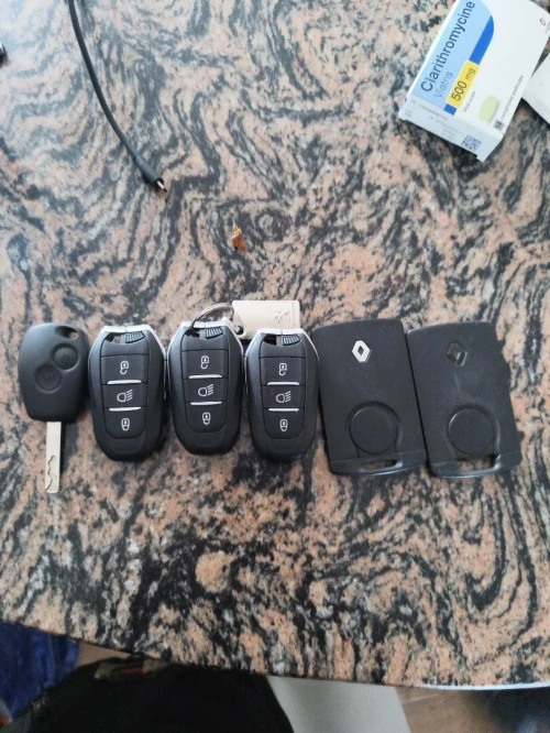 Clés télécommande 