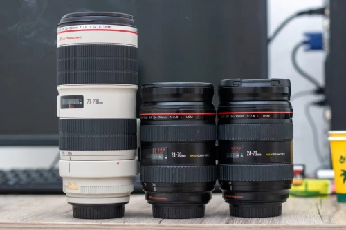 canon 70-200mm f2.8 ii/ 24-70mm f2.8
