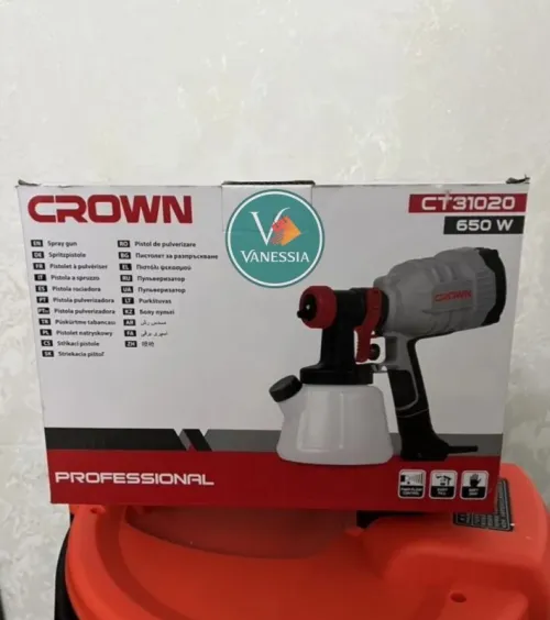 Pistolet a paintre crown 650watt