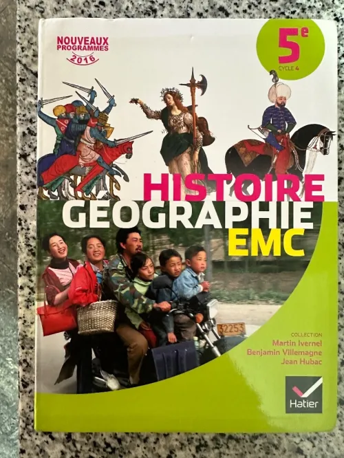 Livre programme français divers 