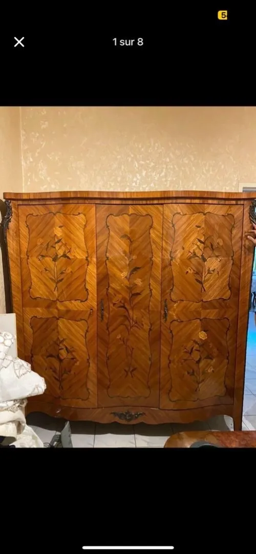 Armoire bois de rose