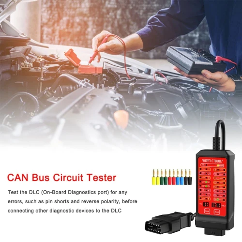 WOYO 12V 24V CAN testeur détection de boîte de dérivation CAN bus testeur