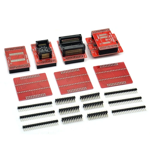 TSOP44 TSOP40 TSOP56 SOP32 SOP48 prises Adaptateurs de programmeur universel 8 pieces MiniPro TL866