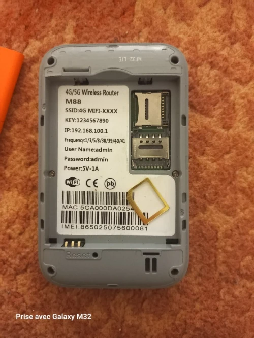 Modem wirless mobile WiFi 4g/5g