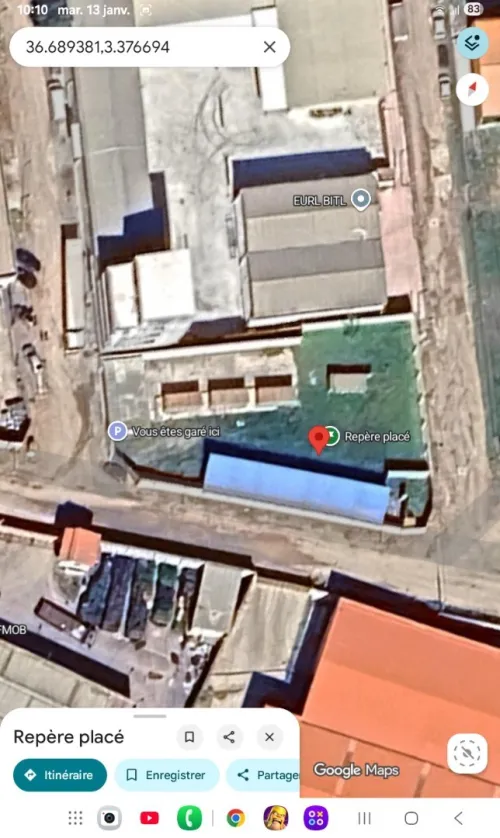 Location Hangar - Usine Boumerdès Ouled moussa