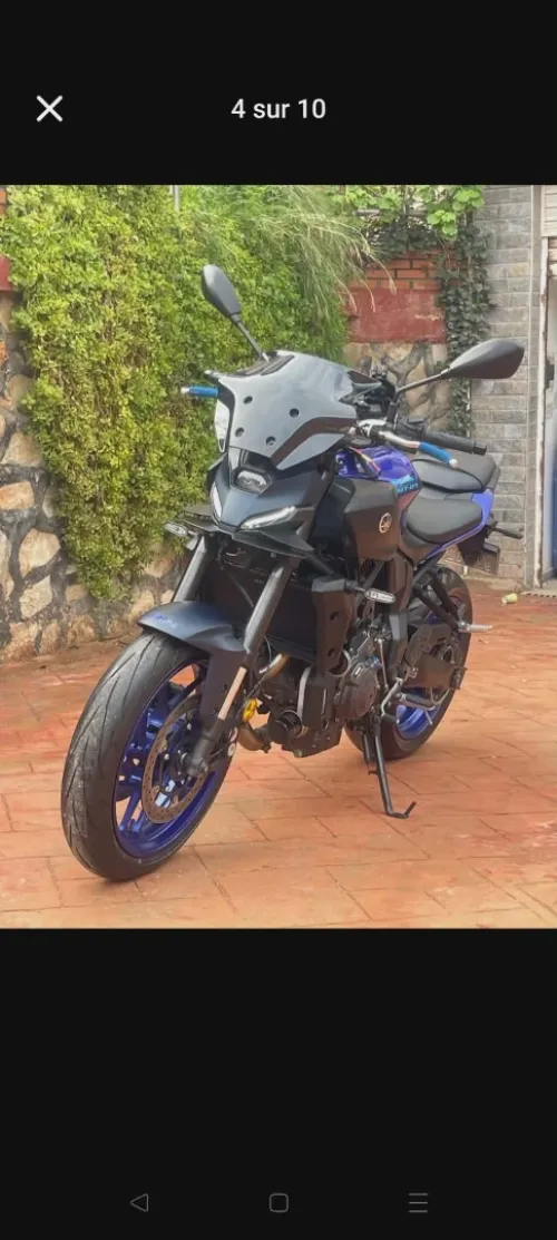 Yamaha MT07 2025
