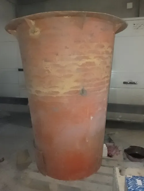 حجر التسخيين + برمة تسخيين الحمامات 
