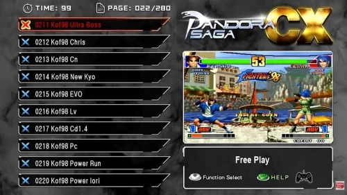 Pandora Box saga 2800 jeux