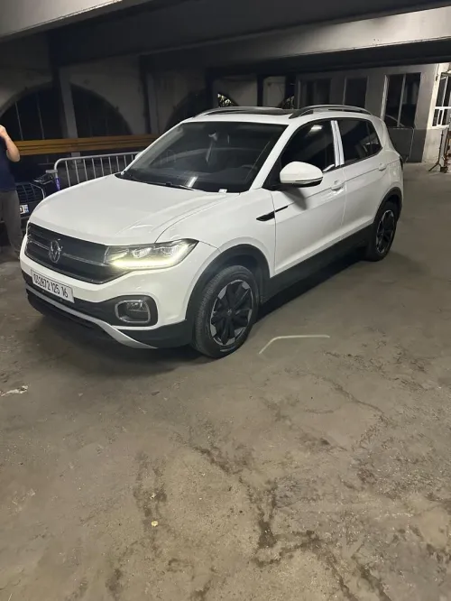 Volkswagen T cross 2025 Blanche