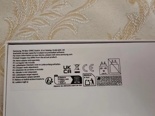 Samsung Galaxy Tab S10 Ultra  WiFi 12 GB RAM  256 GB stockage