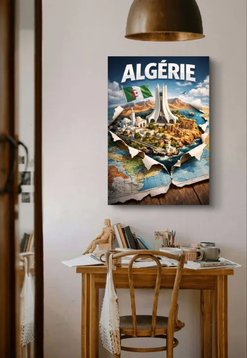 Cadre décoratif agence de voyage