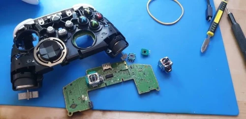 Flash Glitch Réparation joystick installation jeux 