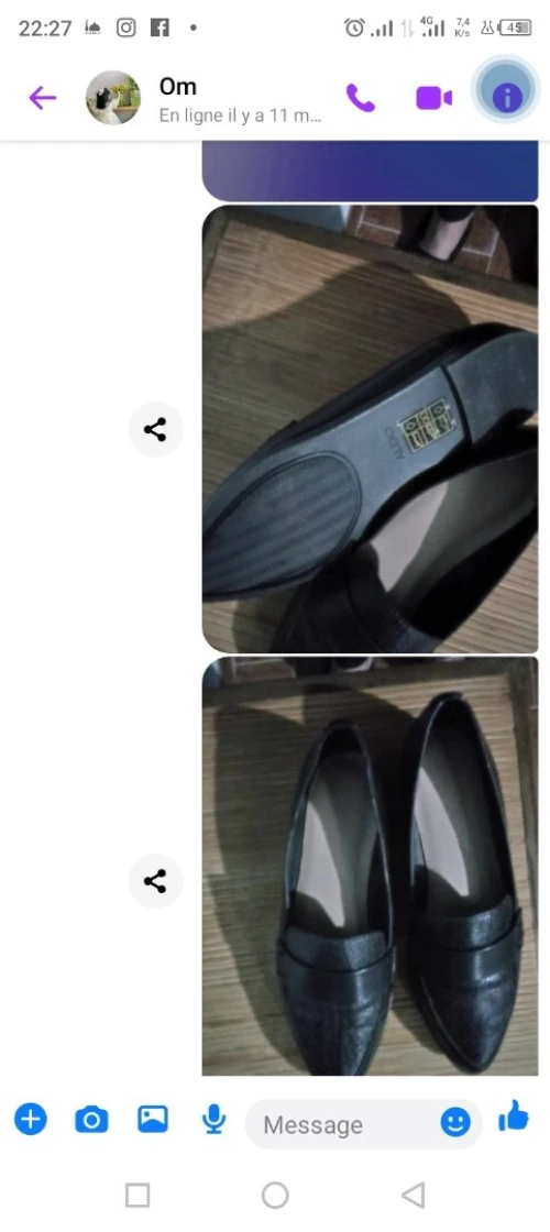 Vente 4 souliers