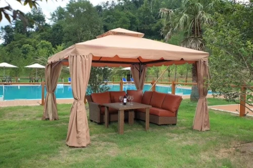 Chapiteau de jardin en Aluminium 3m