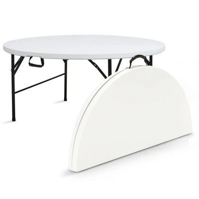 Table pliante pour jardin, salle des fêtes, traiteurs