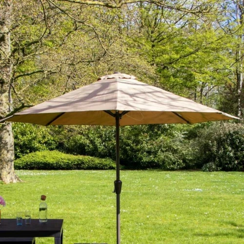 Parasol central 2.7m en Aluminium 