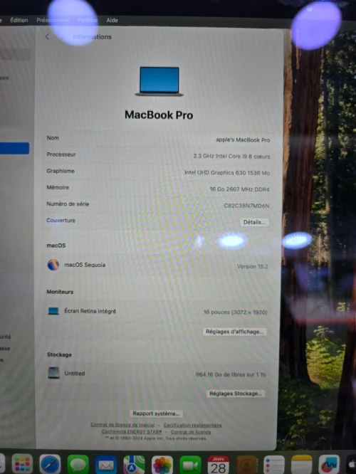 MacBook Pro (16 pouces, 2019)