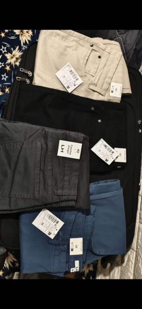 Pantalon en toile