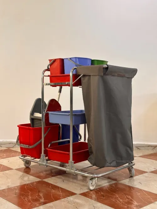 Chariot de nettoyage industriel multi fonction KHA 3101