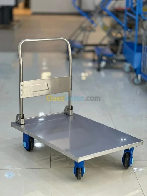 Chariot à plateforme en inox ST300-DX