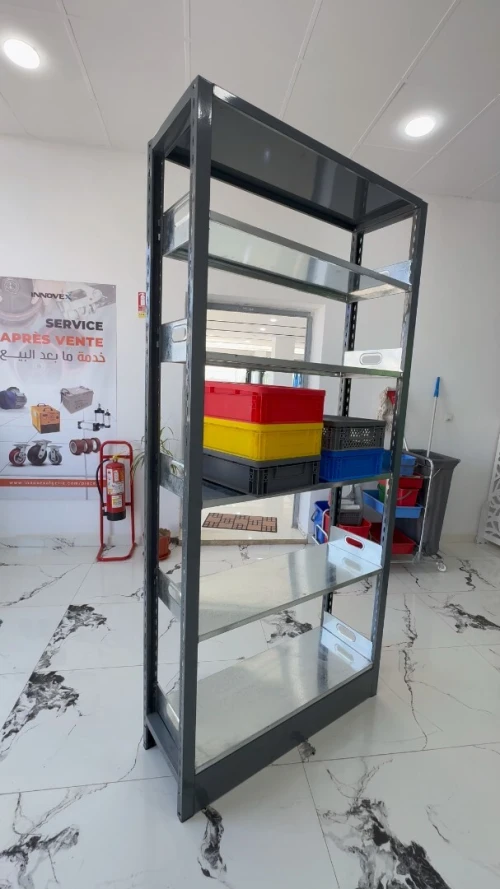 Rayonnage amovible en aluminium