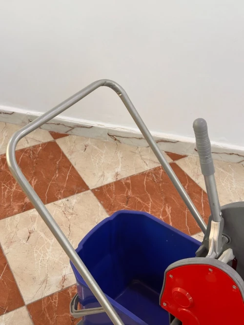 Chariot de lavage double bac