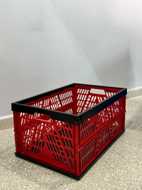 Caisses de stockage pliables ajourées CRT26