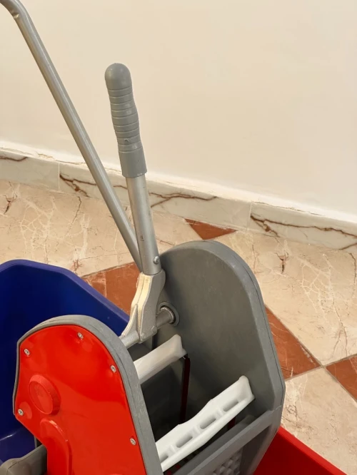 Chariot de lavage double bac