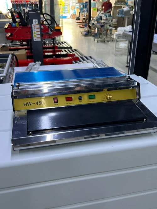 Filmeuse emballeuse à barquette manuelle HW-450