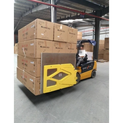 Pince à carton pour chariot élévateur multi usage