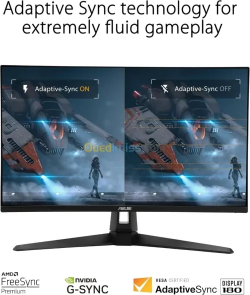 ECRAN ASUS 27'' VG27AQ3A 2K 180HZ FAST IPS 1MS