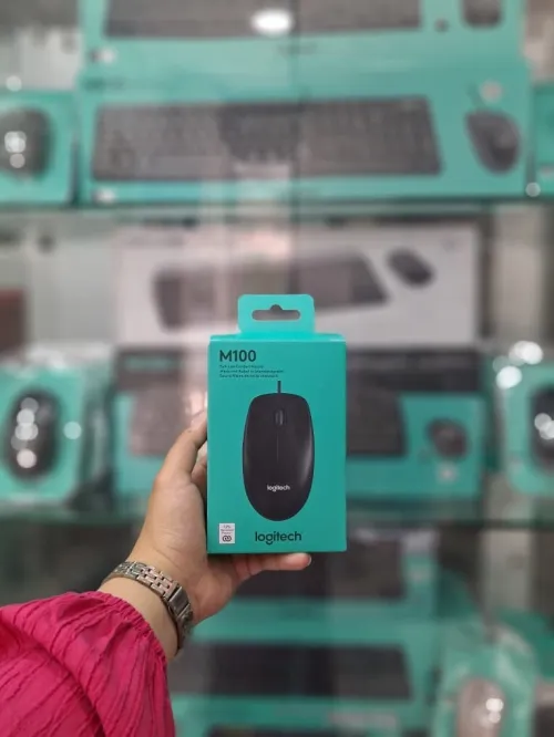 LOGITECH M100 - SOURIS FILAIRE USB - HAUTE PRÉCISION - PLUG & PLAY - DESIGN AMBIDEXTRE