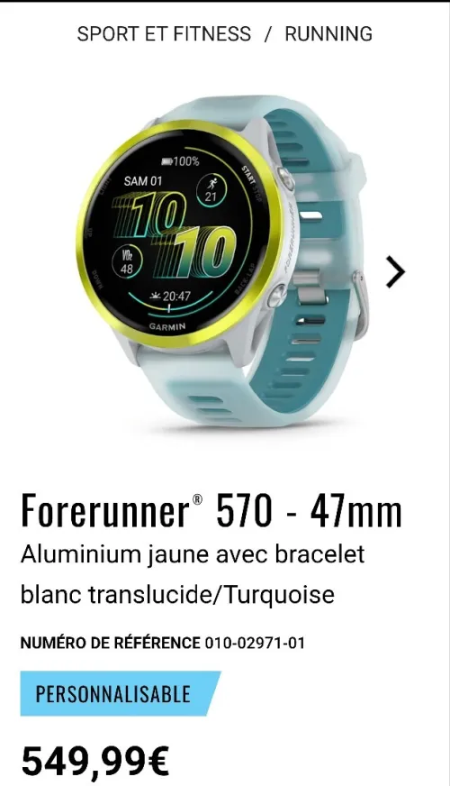 Garmin (série Forerunner)