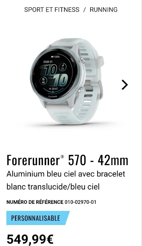 Garmin (série Forerunner)