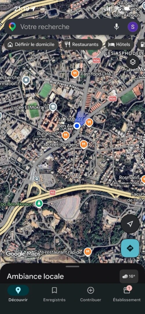 Vente Villa Alger Ben aknoun