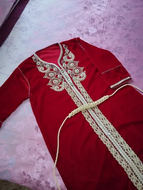 Robe caftan katifa
