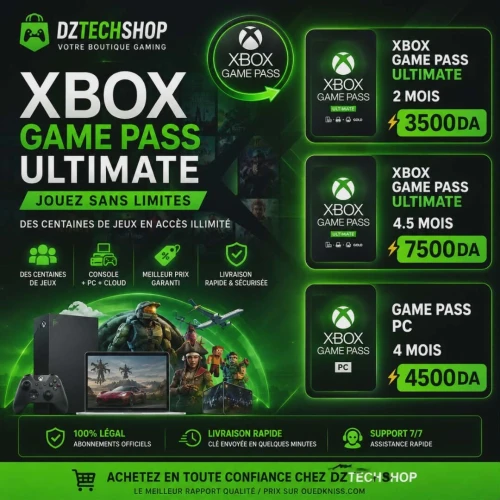 XBOX GAME PASS ULTIMATE LE MEILLEUR DU GAMING À PRIX IMBATTABLE
