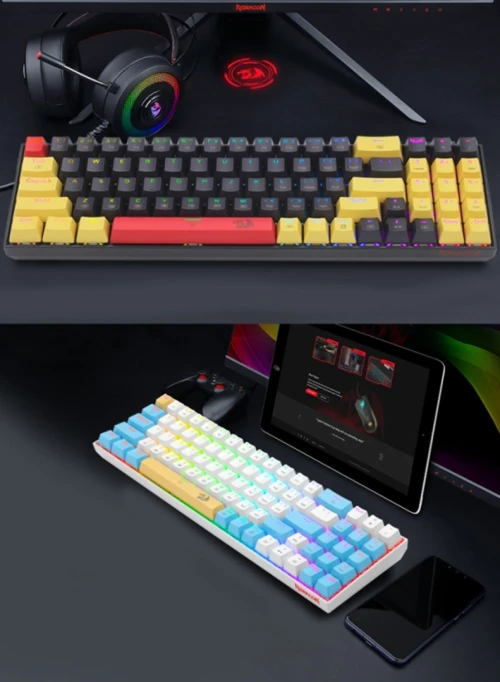 Redragon K688 Clavier Mécanique Gaming Red Switch RGB