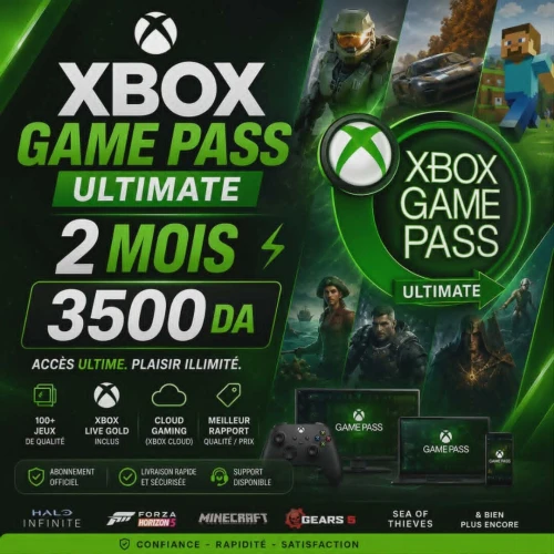 XBOX GAME PASS ULTIMATE  LE MEILLEUR DU GAMING À PRIX IMBATTABLE