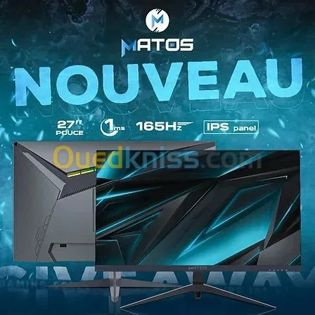 MONITEUR MATOS MSG27-01 27' FHD 165HZ