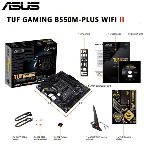 carte mère ASUS TUF Gaming B550M-PLUS WIFI II