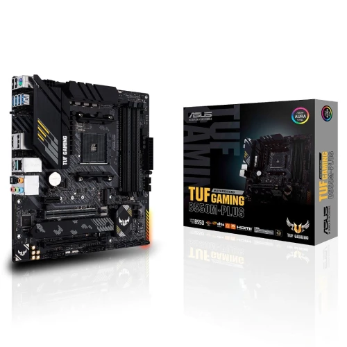 CARTE MERE ASUS TUF GAMING B550M-PLUS + WIFI + RAM + SSD NVME + CPU AMD 5600