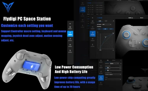 Flydigi Direwolf Sans Fil Contrôleur de Jeu Bluetooth pour Windows PC Nintendo
