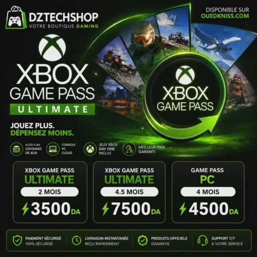 XBOX GAME PASS ULTIMATE LE MEILLEUR DU GAMING À PRIX IMBATTABLE